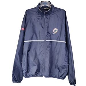 Dunbrooke Sports Illustraded Miami Dolphins Relay Windbraker Jacket‎ XL